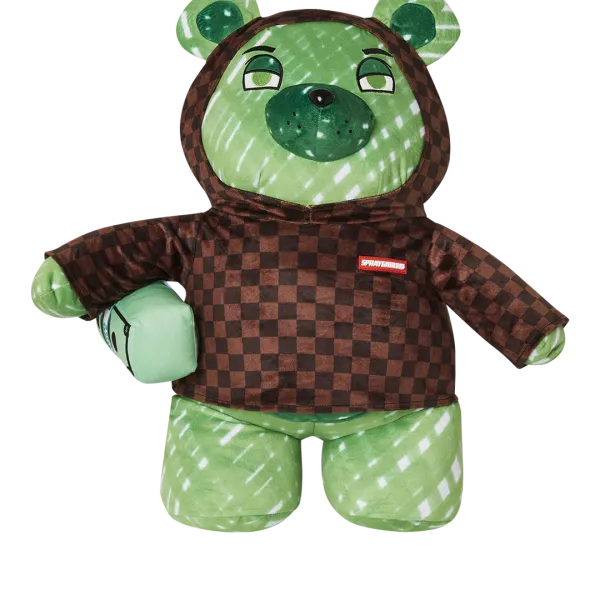 SHARKS IN PARIS FADE AWAY HOODIE MONEYBEAR TEDDYBEAR BACKPACK