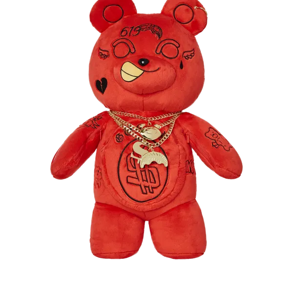 DIABLO PLUSH TEDDYBEAR BACKPACK