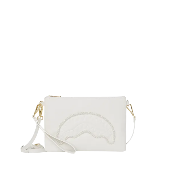 SECRET LIFE OF PEARLS CROSSOVER CLUTCH