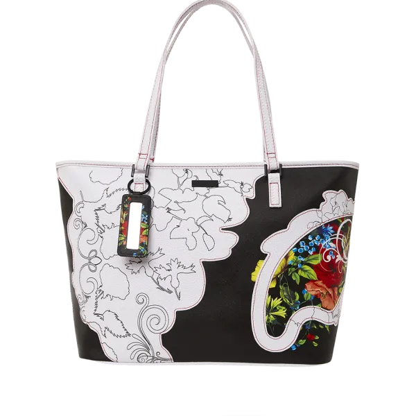 THE FLORAL CUT TOTE