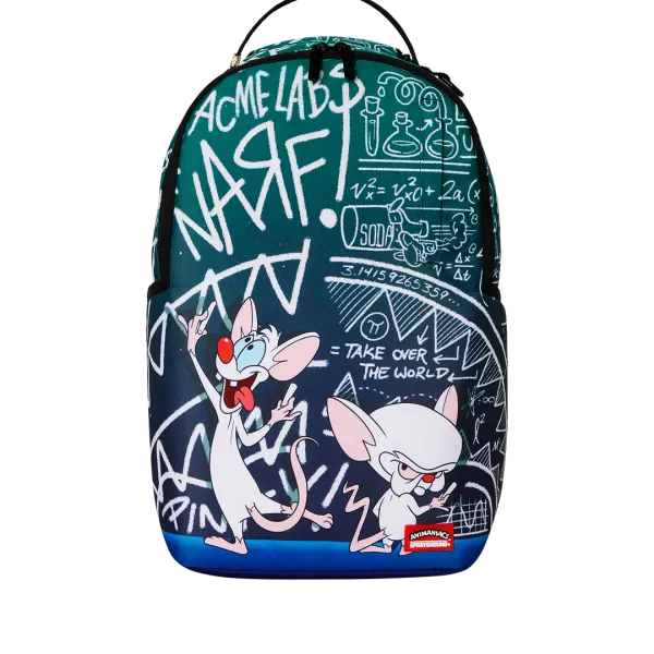 PINKY AND THE BRAIN TAKIN OVER THE WORLD DLXR BACKPACK