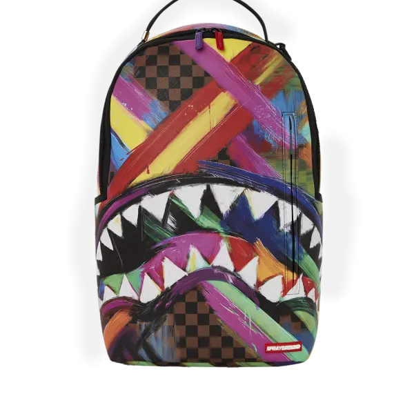 SHARKS IN PARIS CITY STREAKS BACKPACK (DLXV)