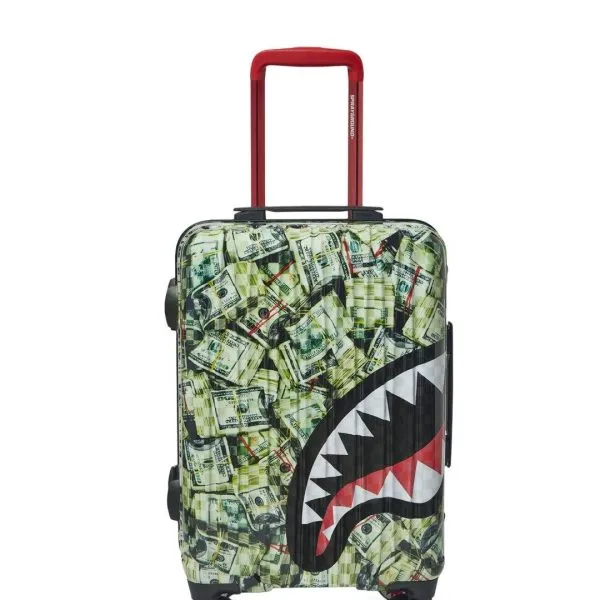 MAMA I MADE IT SHARKNAUTICS HARDSHELL CARRY-ON LUGGAGE
