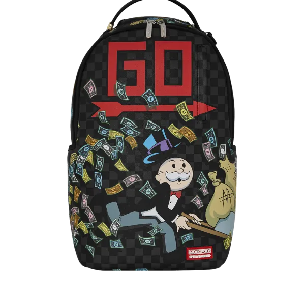 MONOPOLY WHEEL BARREL BACKPACK