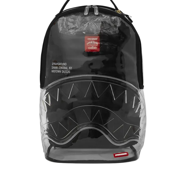 CLEAR BACKPACK - SHARK CENTRAL
