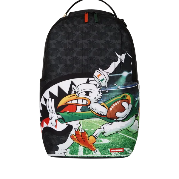 UNIVERSITY OF MIAMI TOUCHDOWN BACKPACK