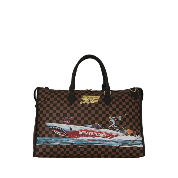 THE 305 SPEEDBOAT GETAWAY PYRAMID DUFFLE