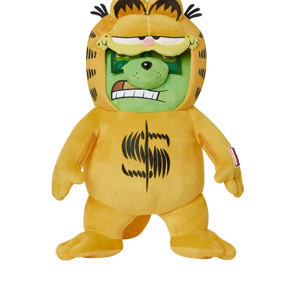 GARFIELD MONEYBEAR SUIT TEDDYBEAR BACKPACK
