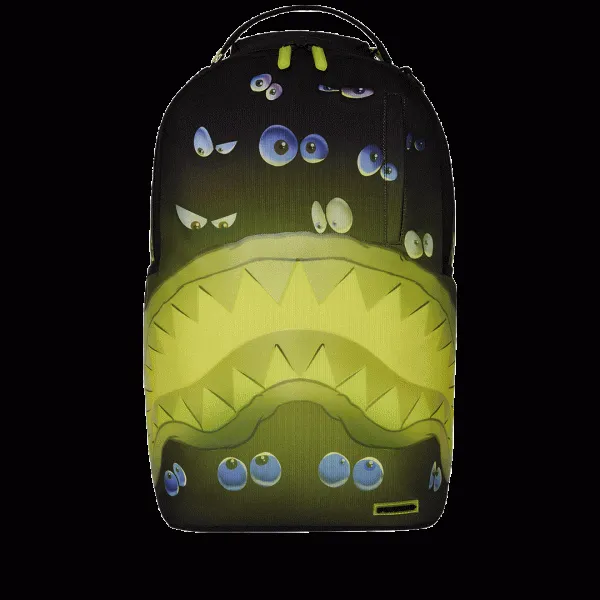 EYES ALL A GLOW (GLOW IN THE DARK) DLXR BACKPACK