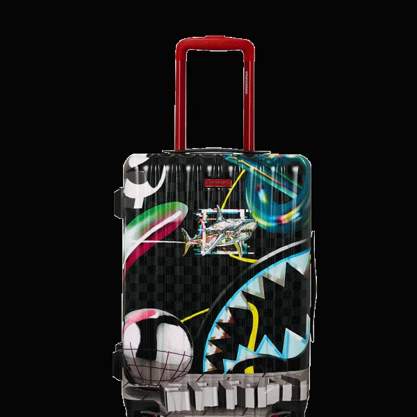 MIND TRIP SHARK DOSE SHARKNAUTICS HARDSHELL CARRY-ON LUGGAGE