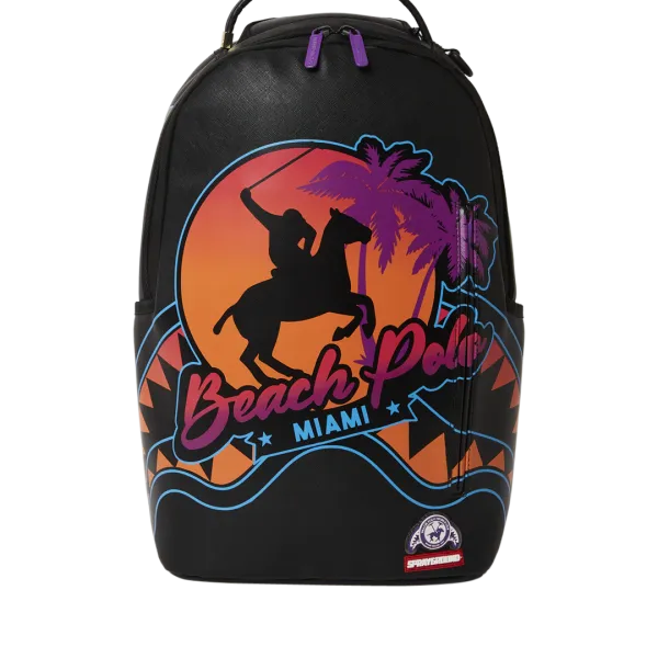 MIAMI BEACH POLO COLLAB BACKPACK (DLXV-BLACK)