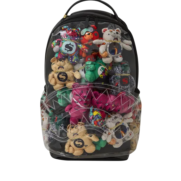 LEGIT BEARS STUFFED IN THIS BAG BACKPACK