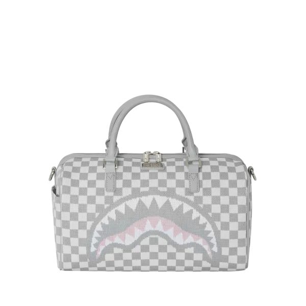 KNIT SHARKS IN PARIS IN CREAM MINI DUFFLE