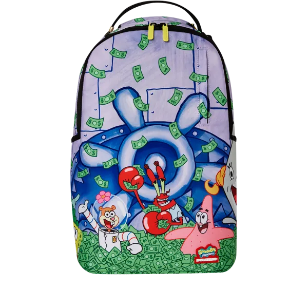 SPONGEBOB CREW MONEY BATH DLXR BACKPACK