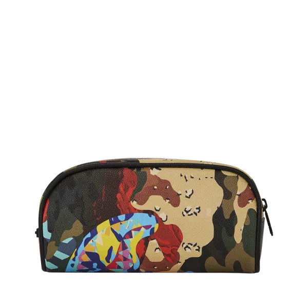 SLICED AND DICED CAMO POUCH