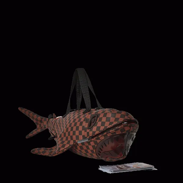 SHARKS IN PARIS CLEAR FOR TAKEOFF SHARK MEDIUM DUFFLE