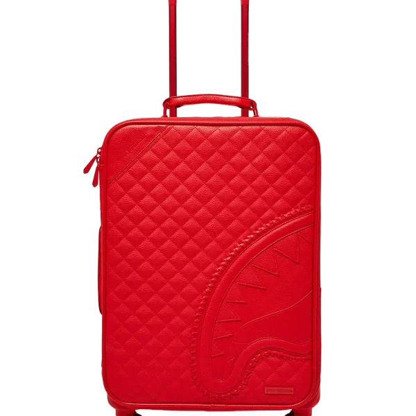 RED RIVIERA JETSETTER CARRY-ON LUGGAGE