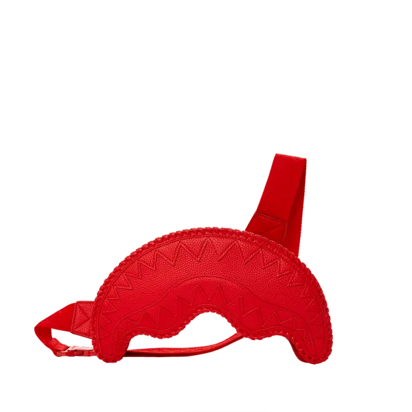 RED RIVIERA SHARKMOUTH CROSSBODY
