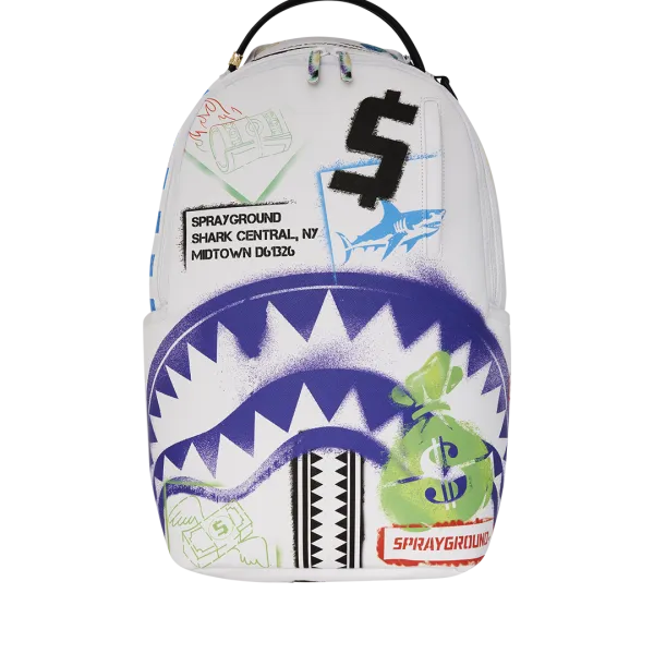 SHARK CENTRAL CUT OUT FOR GREATNESS DLXSV BACKPACK