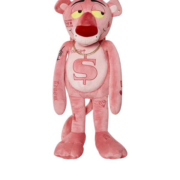 PINK PANTHER UP TO NO GOOD TEDDY BEAR BACKPACK