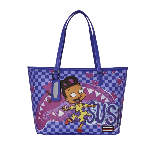 RUGRATS SUSIE CRAYON SHARK MESSENGER TOTE