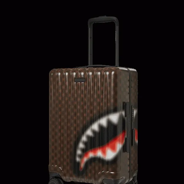 SHARKS IN PARIS BLUR EFFECT CARRY-ON LUGGAGE