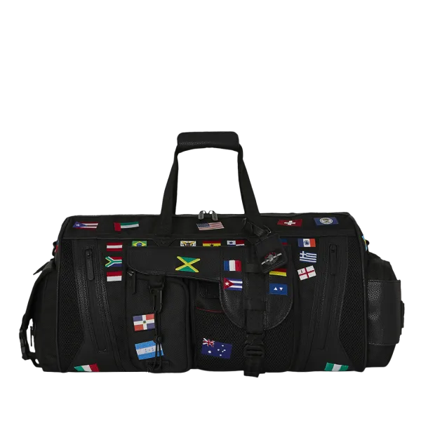 JAMES FIRST CLASS GLOBAL FLAGS SPECIAL OPS DUFFLE