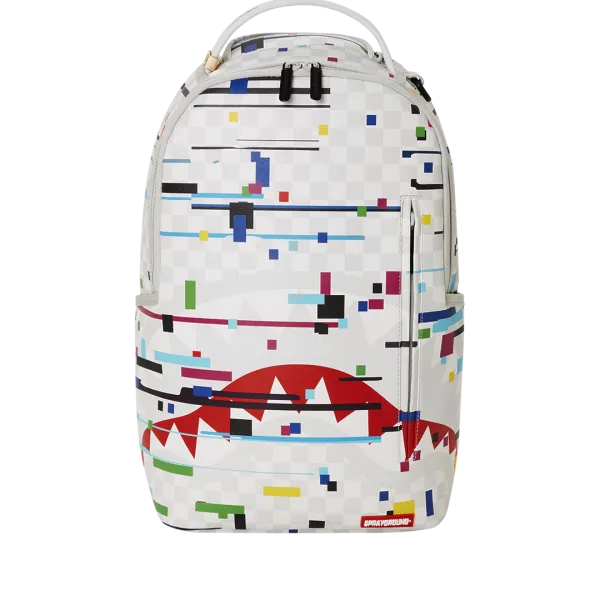 SHARKS IN PARIS GLITCH RIDER BACKPACK (DLXV)