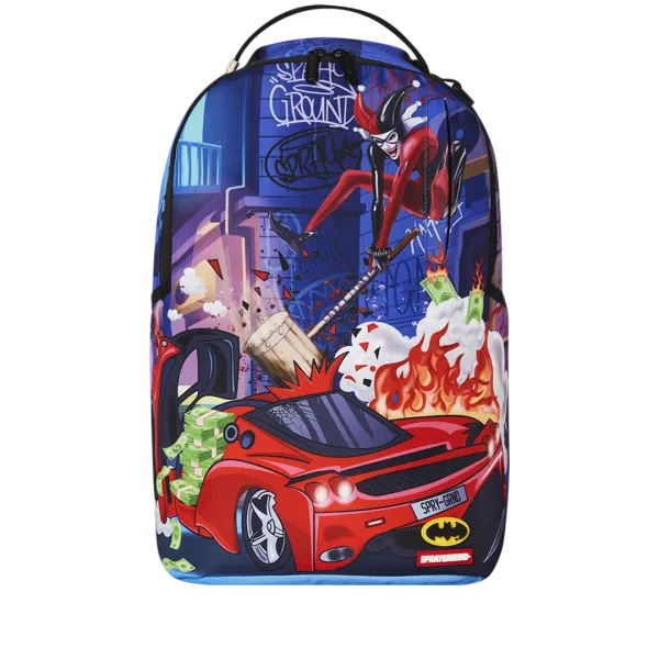 HARLEY QUINN SMASH SMASH DLXSR BACKPACK