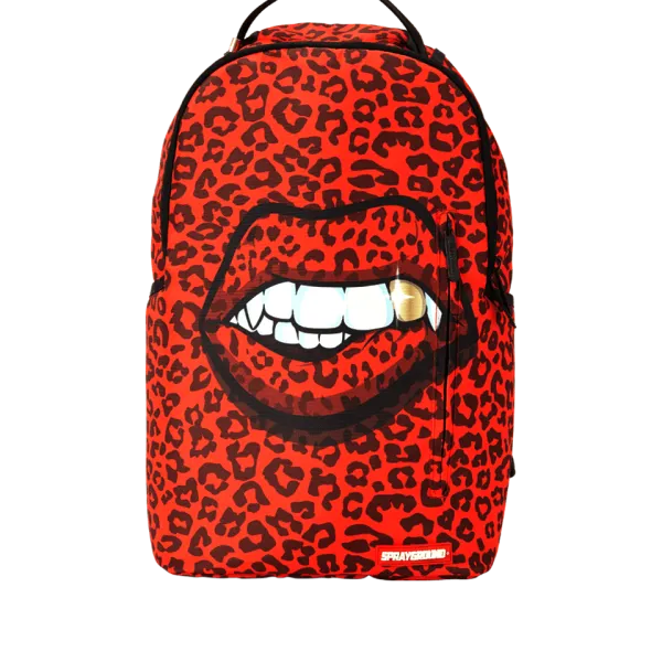 RED LEOPARD LIPS