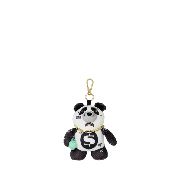 PANDA SKI MASK BEAR KEYCHAIN