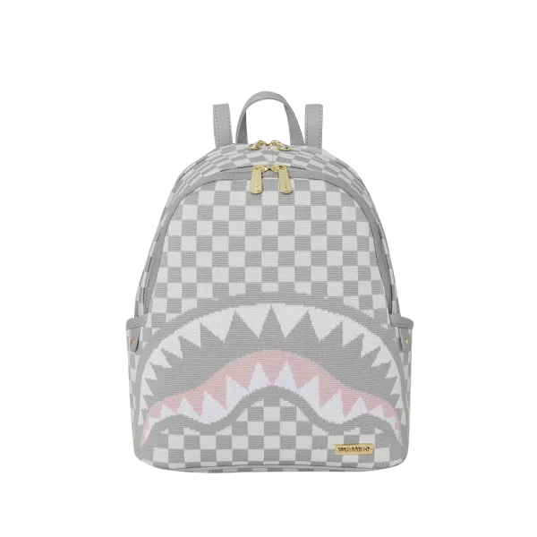 KNIT SHARKS IN PARIS IN CREAM SAVAGE BACKPACK
